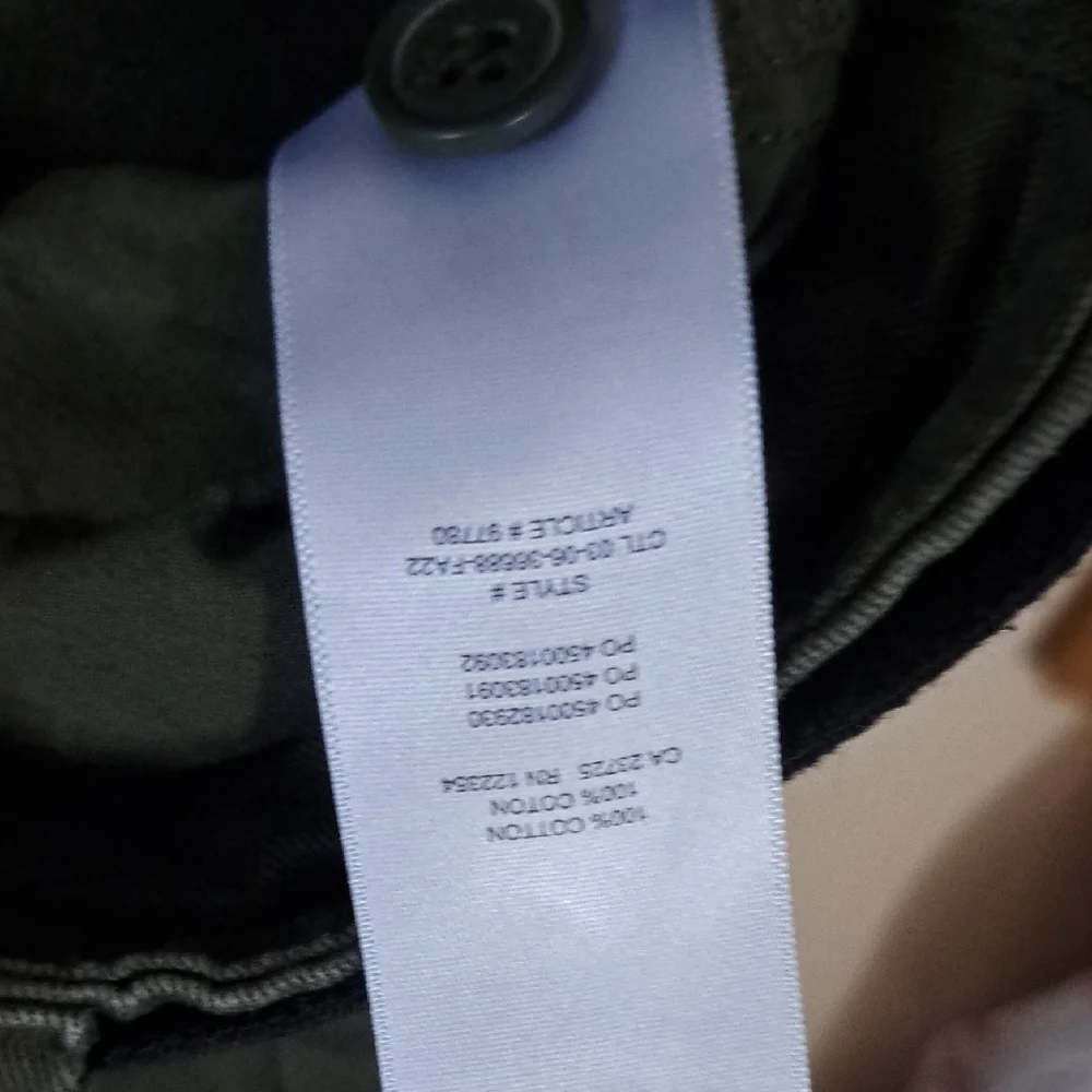 TNA Men's Olive Cargo Pants